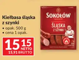 Makro Kiełbasa Śląska z szynki Sokołów oferta