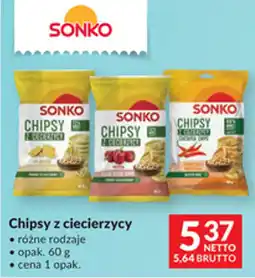 Makro SONKO Chipsy z ciecierzycy oferta