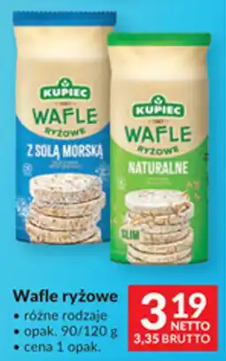 Makro Wafle ryżowe Kupiec oferta