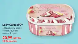 Makro Lody Carte d'Or Raspberry Spritz oferta
