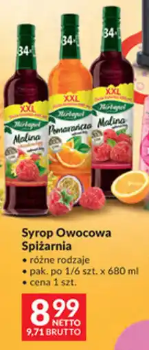 Makro Syrop Owocowa Spizarnia oferta