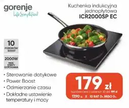 Max Elektro Kuchenka indukcyjna jedno płytowa ICR2000SP EC oferta