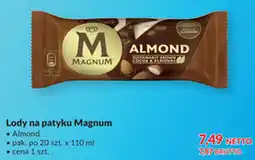 Makro Lody na patyku Magnum Almond oferta