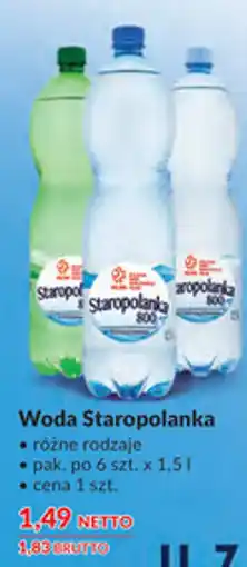 Makro Woda Staropolanka oferta