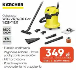 Max Elektro Odkurzacz Kärcher WD3 V17/6/20 Car oferta