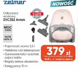 Max Elektro Odkurzacz workowy ZVC352 Antek oferta