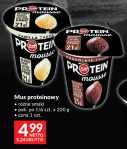 Makro Mus proteinowy Zott oferta