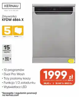 Max Elektro Zmywarka KFDW 6864 X oferta