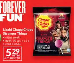 Makro Lizaki Chupa Chups Stranger Things oferta