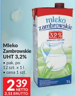 Makro Mleko Zambrowskie UHT 3,2% oferta