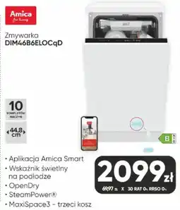 Max Elektro Zmywarka Amica DIM46B6ELOCqD oferta