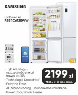 Max Elektro Lodówka AI Samsung RB34C672EWW oferta