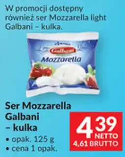 Makro Ser Mozzarella Galbani - kulka oferta
