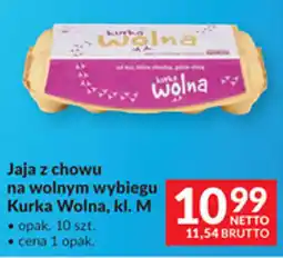Makro Jaja z chowu na wolnym wybiegu Kurka Wolna, kl. M oferta