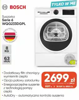 Max Elektro Suszarka Bosch Serie 6 oferta