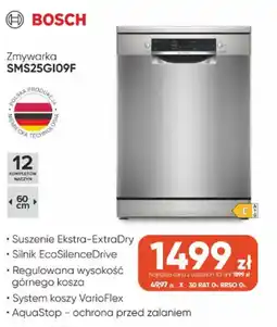 Max Elektro Zmywarka BOSCH SMS25GI09F oferta