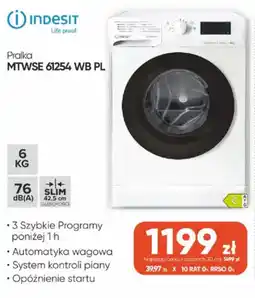 Max Elektro Pralka Indesit MTWSE 61254 WB PL oferta