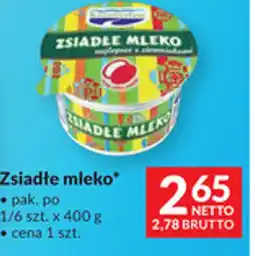 Makro Zsiadłe mleko oferta
