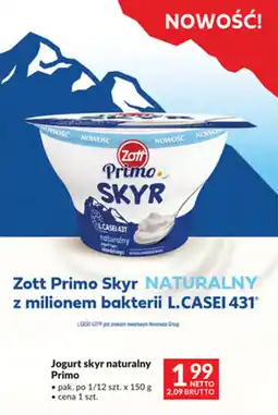 Makro Zott Primo Skyr NATURALNY oferta