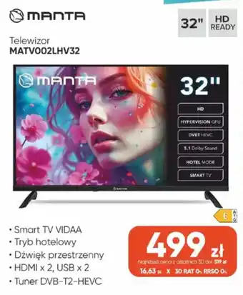 Telewizor MANTA MATV002LHV32