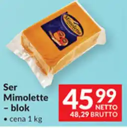 Makro Ser Mimolette - blok oferta