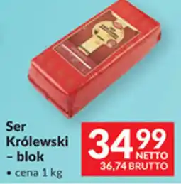 Makro Ser Królewski - blok oferta