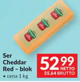 Makro Ser Cheddar Red - blok oferta