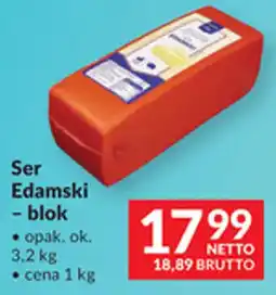 Makro Ser Edamski - blok oferta