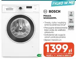 Max Elektro Pralka Bosch WGE02209PL oferta