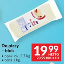 Makro Do pizzy - blok oferta
