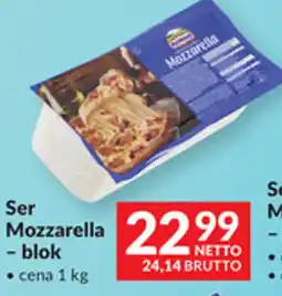 Makro Ser Mozzarella - blok oferta