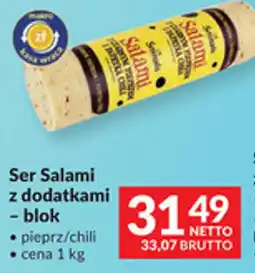 Makro Ser Salami z dodatkami - blok oferta