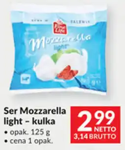 Makro Ser Mozzarella light - kulka oferta