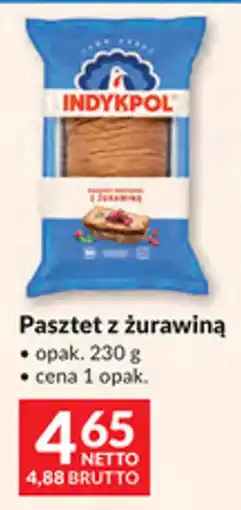 Makro Pasztet z żurawiną Indykpol oferta