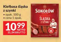 Makro Kiełbasa Śląska Sokołów z szynki oferta