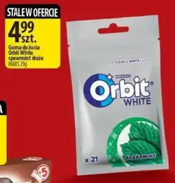Delisso Delikatesy Guma do żucia orbit white spearmint draże oferta