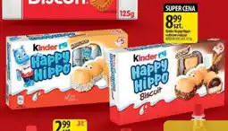 Delisso Delikatesy Kinder happy hippo wybrane rodzaje oferta