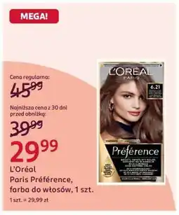 Rossmann L'ORÉAL PARIS PRÉFÉRENCE oferta