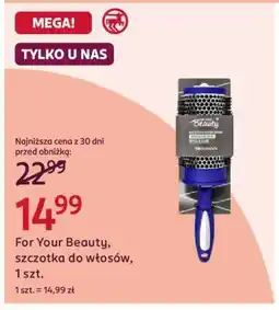Rossmann FOR YOUR BEAUTY szczotka do włosów 1 szt oferta