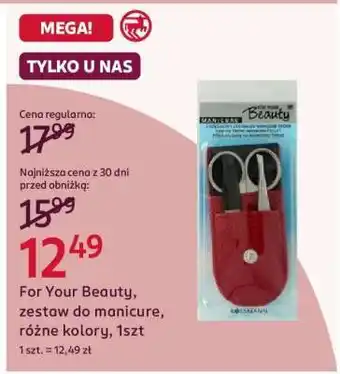 Rossmann For Your Beauty oferta