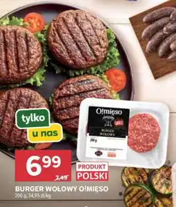 Stokrotka Market BURGER WOŁOWY O!MIĘSO oferta