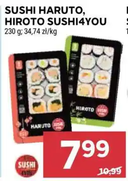 Stokrotka Market Sushi Haruto, Hiroto Sushi4You oferta