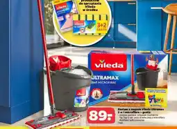 Netto Zestaw z mopem Vileda Ultramax 2w1 microfibre + gratis oferta