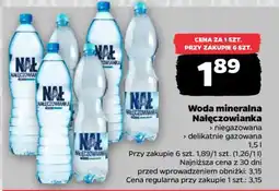 Netto Woda mineralna NAŁĘCZOWIANKA oferta