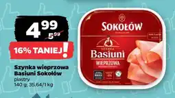 Netto Szynka wieprzowa Basiuni Sokołów oferta