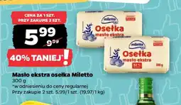 Netto Masło ekstra osełka Miletto oferta