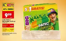 Biedronka Lody Kaktus Big Jungle, 6x75 ml oferta