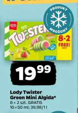 Netto Lody Twister Green Mini Algida oferta