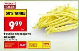 Biedronka Fasolka szparagowa na wagę oferta