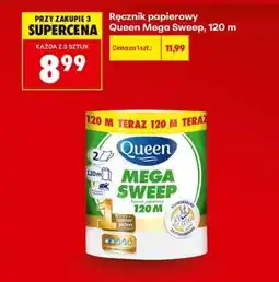Biedronka Ręcznik papierowy Queen Mega Sweep, 120 m oferta